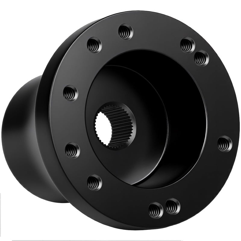 MOSNAI EZGO Steering Wheel Adapter Hub for EZGO TXT/RXV/Marathon/Medalist Golf Carts with 5-6 Holes Golf Cart Steering Wheel - Image 1
